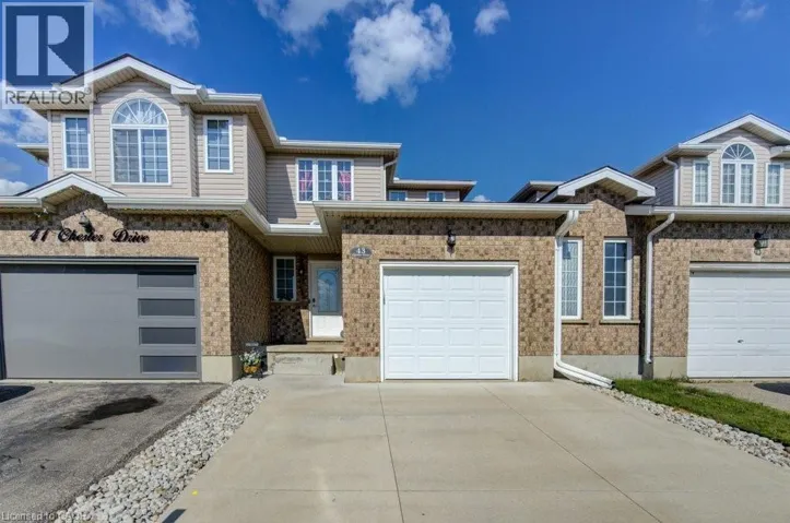 43 CHESTER Drive, Cambridge, Ontario N1T2C4