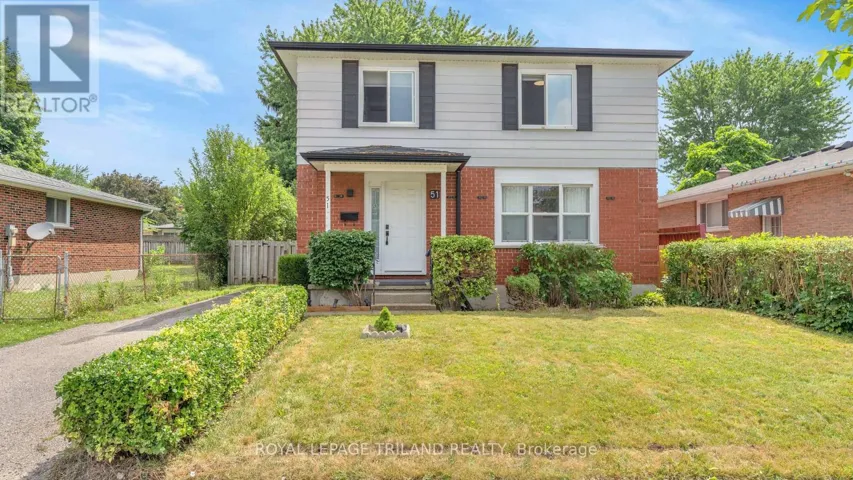 51 ASHBURY AVENUE, London South (South Y), Ontario N6E1S9