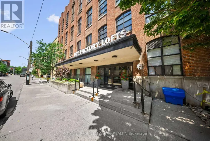 411 - 43 HANNA AVENUE, Toronto (Niagara), Ontario M6K1X1