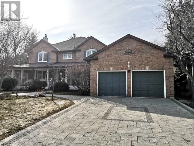 41 AMBLESIDE CRESCENT, Markham (Unionville), Ontario L3R7T3