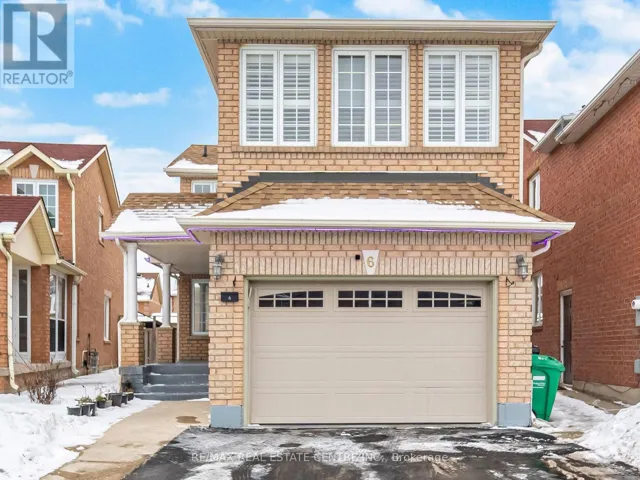 6 MANNEL CRESCENT, Brampton (Fletcher's West), Ontario L6Y5E1