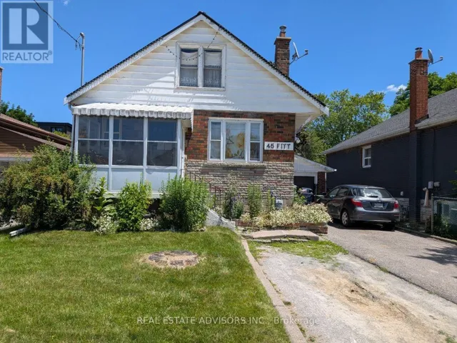 45 PITT AVENUE, Toronto (Clairlea-Birchmount), Ontario M1L2R3