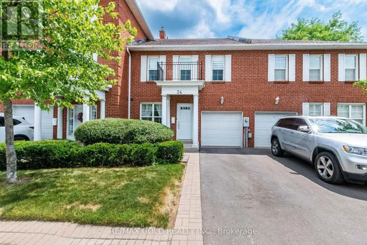 34 - 34 STORNWOOD COURT, Brampton (Fletcher's Creek South), Ontario L6W4H8