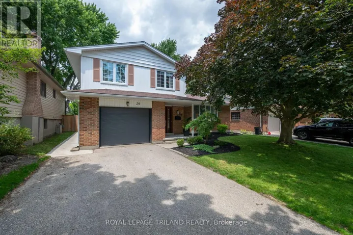 20 MEADOWVIEW ROAD, London South (South O), Ontario N6J4E6