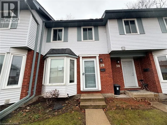 219 KINGSWOOD Drive Unit# 29, Kitchener, Ontario N2E3J5