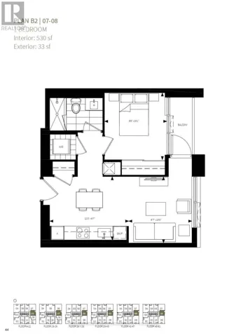 3308 - 609 SHERBOURNE STREET, Toronto (Cabbagetown-South St. James Town), Ontario M4X0A4