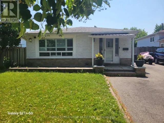 141 BERNER TRAIL, Toronto (Malvern), Ontario M1B1B5