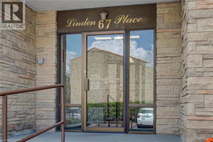 67 BRECKENRIDGE Drive Unit# 308, Kitchener, Ontario N2B3R8
