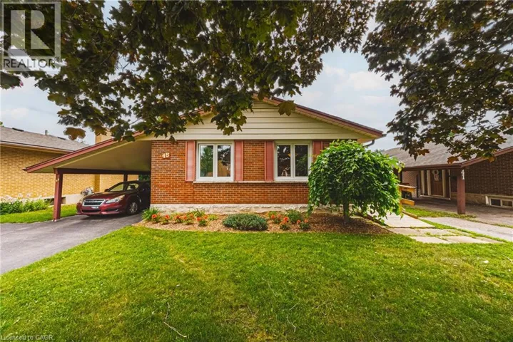 45 GAIL Street, Cambridge, Ontario N1R4M3