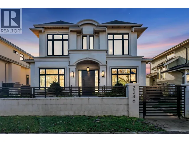 2246 W 20TH AVENUE, Vancouver, British Columbia V6L1G3