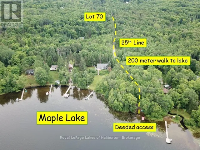 LOT 70 25TH LINE, Algonquin Highlands (Stanhope), Ontario K0M1J1