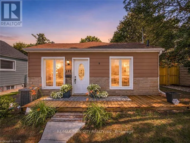137 FRANCIS STREET, Cambridge, Ontario N1S2A2
