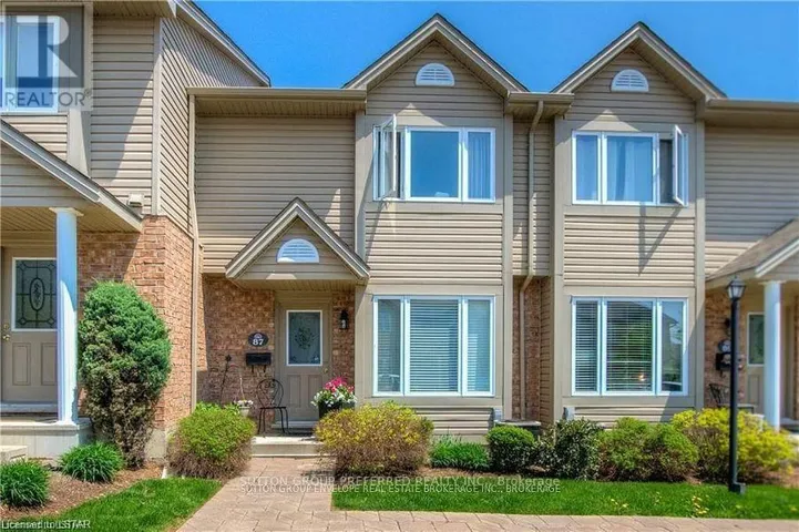 87 - 1320 SAVANNAH DRIVE, London North (North C), Ontario N5X0B7
