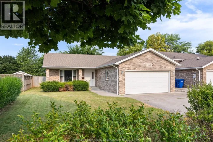 450 THORN RIDGE CRESCENT, Amherstburg, Ontario N9V3Y2