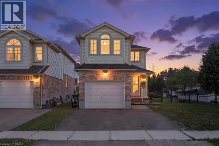 71 PEACH BLOSSOM Crescent, Kitchener, Ontario N2E3Z7