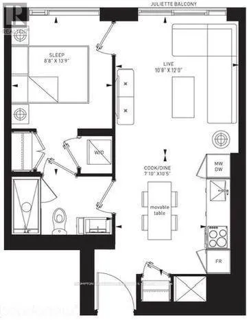 3913 - 55 CHALES STREET, Toronto (Church-Yonge Corridor), Ontario M4Y0J1