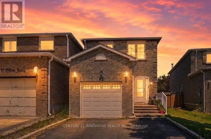 93 WILLIAM HONEY CRESCENT, Markham (Middlefield), Ontario L3S2M2