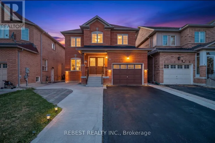 22 GORE VALLEY TRAIL, Brampton (Bram East), Ontario L6P1N7
