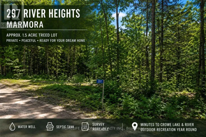 297 RIVER HEIGHTS, Marmora and Lake (Marmora Ward), Ontario K0K2M0
