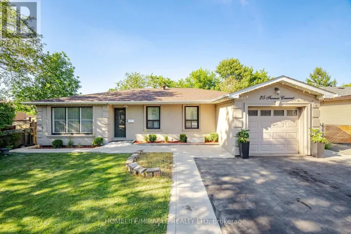 25 FURNESS CRESCENT, Toronto (West Humber-Clairville), Ontario M9V3T9