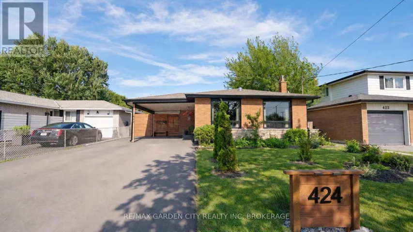 424 VINE STREET, St. Catharines (Vine/Linwell), Ontario L2M3S7
