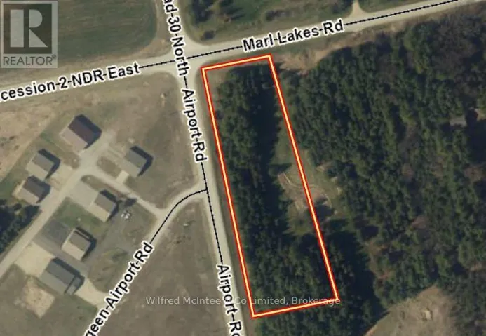 Aerial View of Subject Property