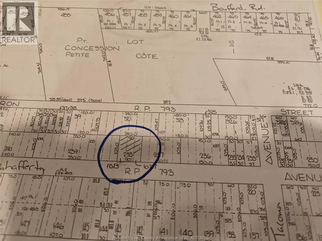 V/L LAFFERTY AVENUE, LaSalle, Ontario N9J3E9