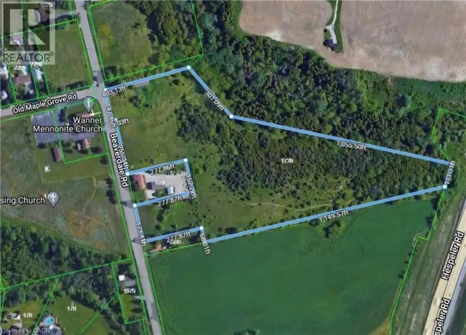 1720 BEAVERDALE Road Unit# (15 acres), Cambridge, Ontario N3C2V3