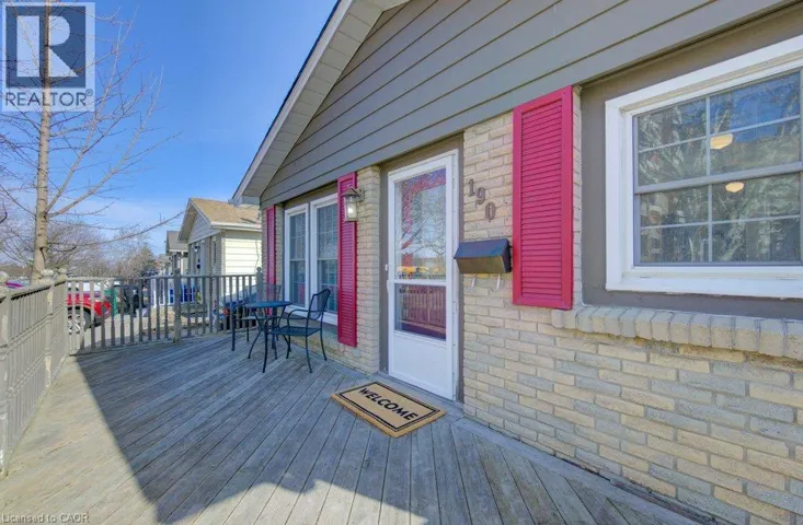 190 NATCHEZ Road, Kitchener, Ontario N2B3L2
