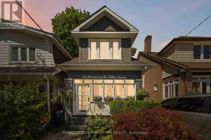 110 GILLARD AVENUE, Toronto (Greenwood-Coxwell), Ontario M4J4N6