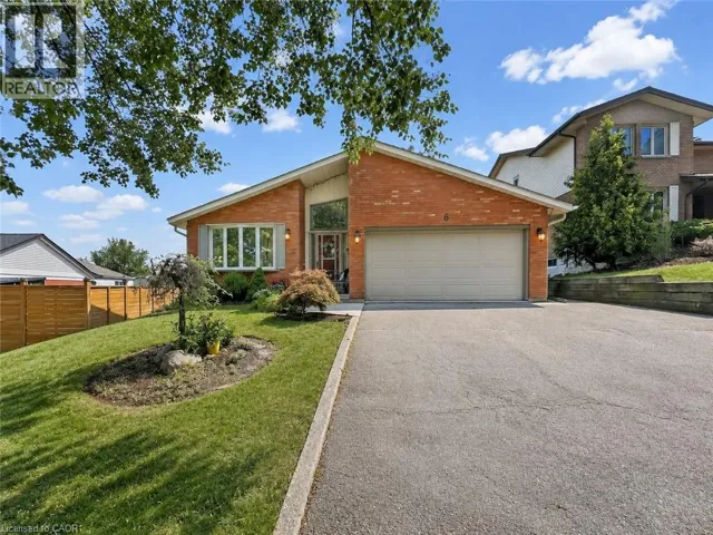 6 LANARK Crescent, Kitchener, Ontario N2N2R1