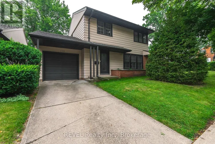 113 ST. PAUL CRESCENT, St. Catharines (Western Hill), Ontario L2S1M7