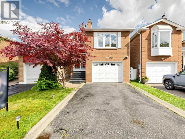 472 BROWNRIDGE DRIVE, Vaughan (Brownridge), Ontario L4J5Z9