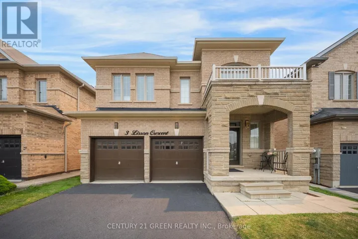 3 LISSON CRESCENT, Brampton (Credit Valley), Ontario L6X5H8