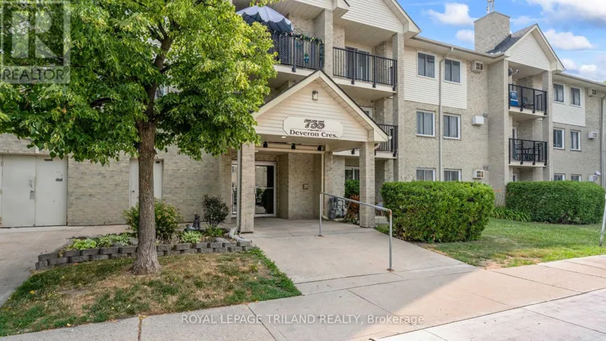 116 - 735 DEVERON CRESCENT, London South (South T), Ontario N5Z4X8