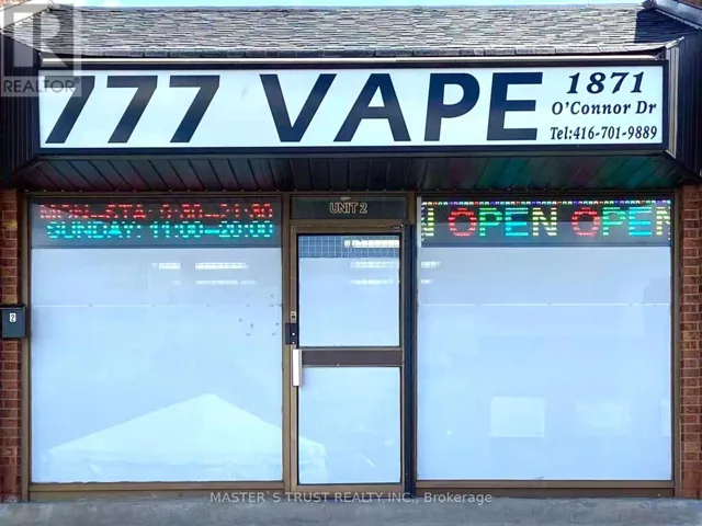 2 - 1871 O'CONNOR DRIVE, Toronto (Victoria Village), Ontario M4A1X1