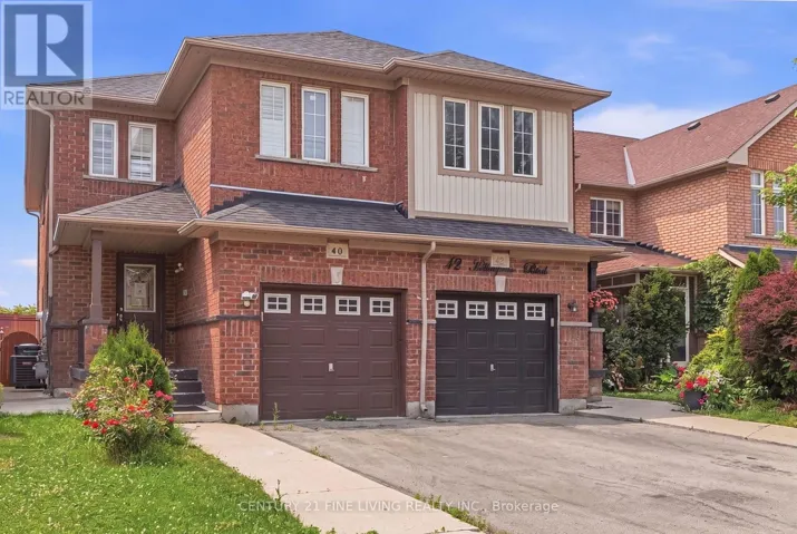 40 HOLLOWGROVE BOULEVARD, Brampton (Vales of Castlemore), Ontario L6P1B1