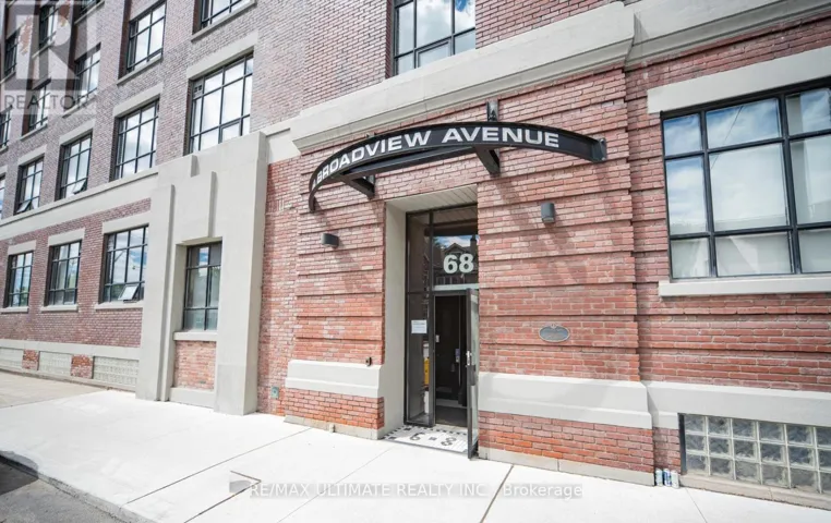 523 - 68 BROADVIEW AVENUE, Toronto (South Riverdale), Ontario M4M2E6