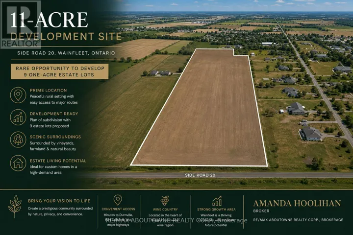 0 SIDE ROAD 20, Wainfleet (Lakeshore), Ontario L0S1V0