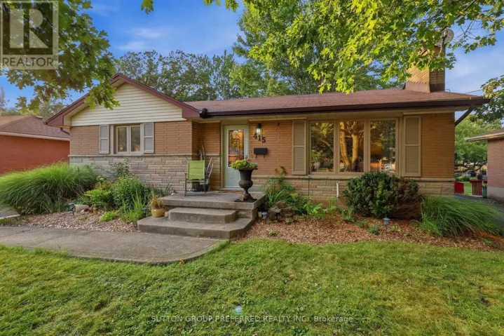 415 RANDOL DRIVE, London South (South D), Ontario N6J1C5