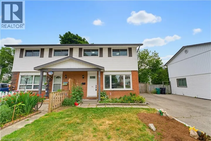 61 BALFOUR Crescent, Kitchener, Ontario N2C1Z6