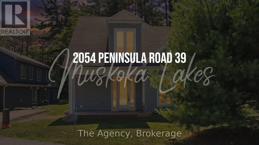 39 – 2054 PENINSULA ROAD, Muskoka Lakes (Medora), Ontario P0B1G0