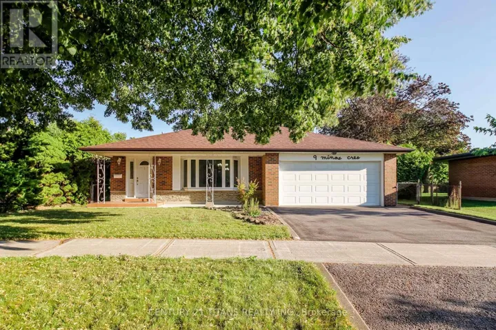 9 MINOS CRESCENT, Toronto (Woburn), Ontario M1G3P8
