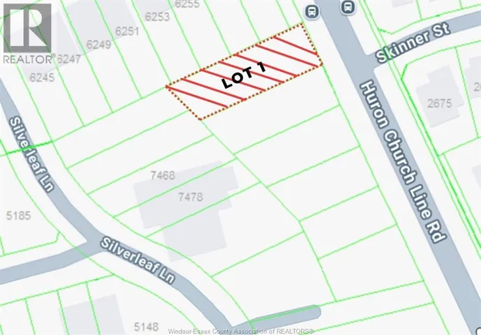 V/L Huron Church Line ROAD Unit# Lot #1, LaSalle, Ontario N9H1H3