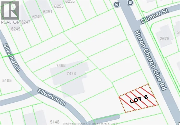 V/L Huron Church Line ROAD Unit# LOT #6, LaSalle, Ontario N9H1H3