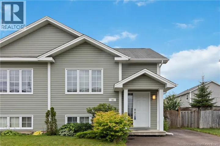 60 Coriander Street, Moncton, New Brunswick E1G0R6
