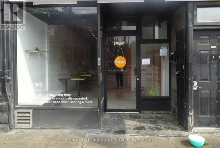 MAIN FLOOR - 1376 QUEEN STREET, Toronto (South Parkdale), Ontario M6K1L7