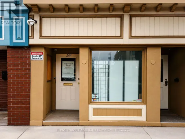 UNIT 101 - 249 DIVISION STREET, Cobourg, Ontario K9A3P9