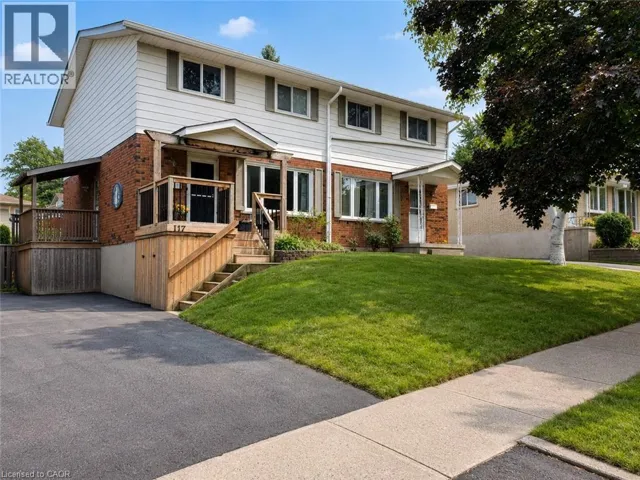 117 MARKWOOD Drive Unit# 1, Kitchener, Ontario N2M2H3