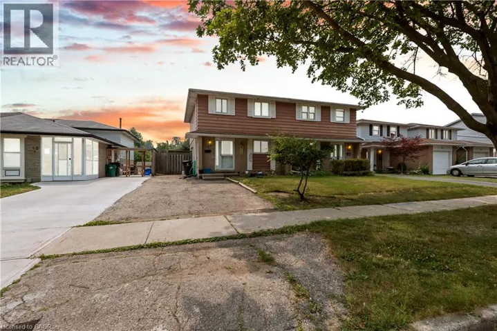 51 SHADELAND Crescent, Kitchener, Ontario N2M2J1